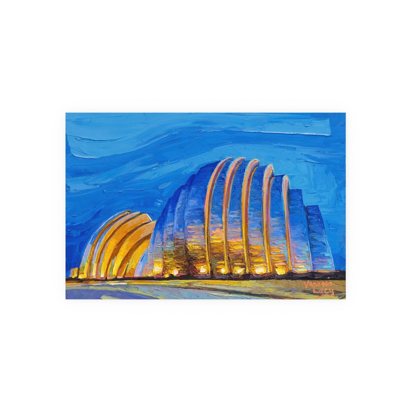"Blue Kauffman" by Vanessa Lacy