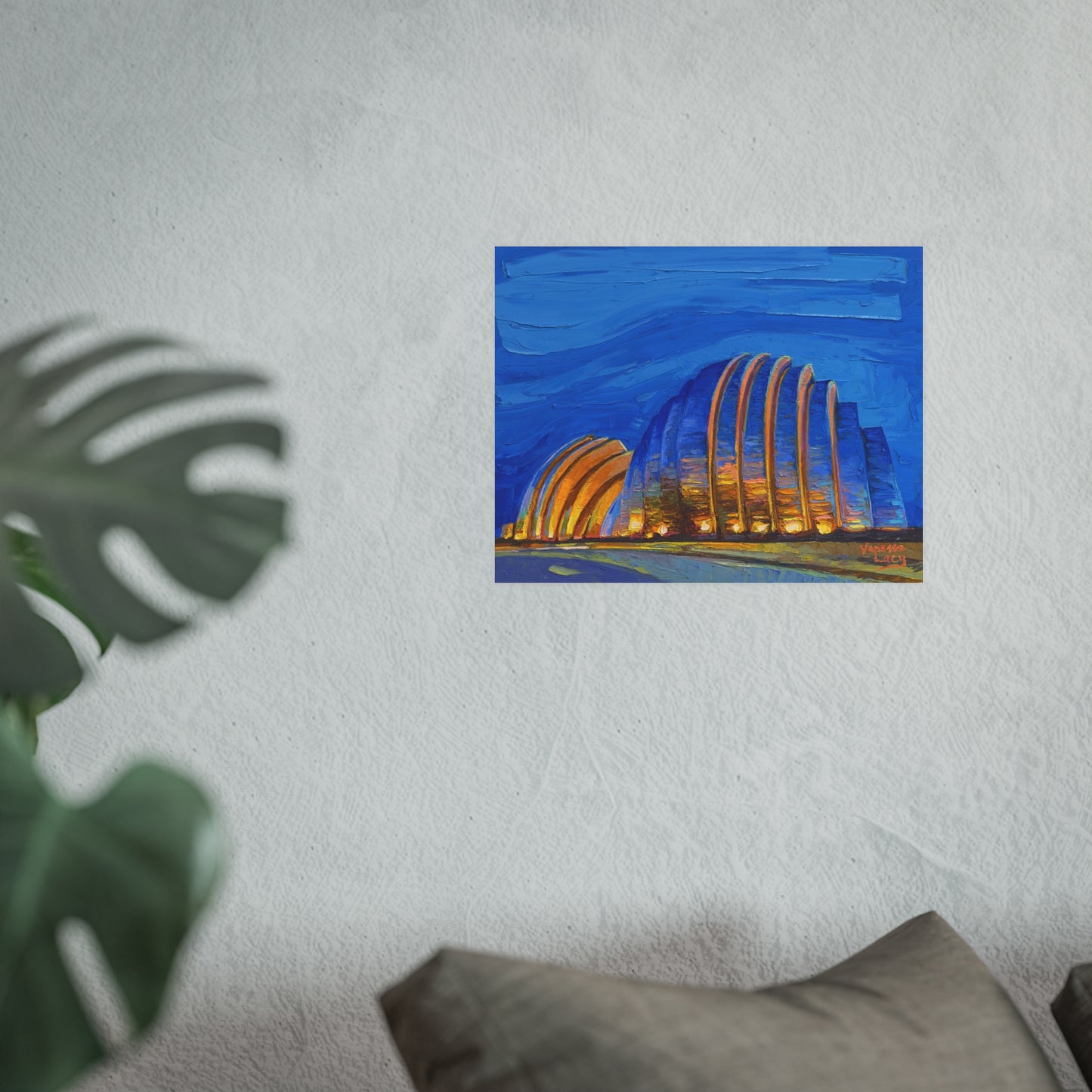 "Blue Kauffman" by Vanessa Lacy