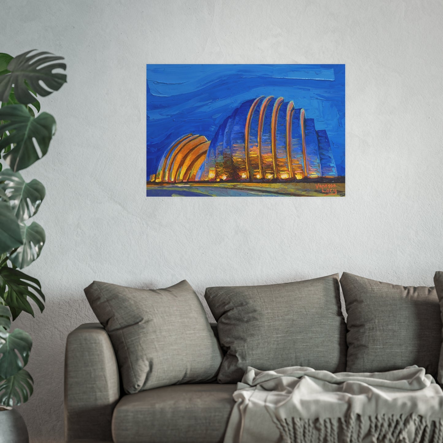 "Blue Kauffman" by Vanessa Lacy