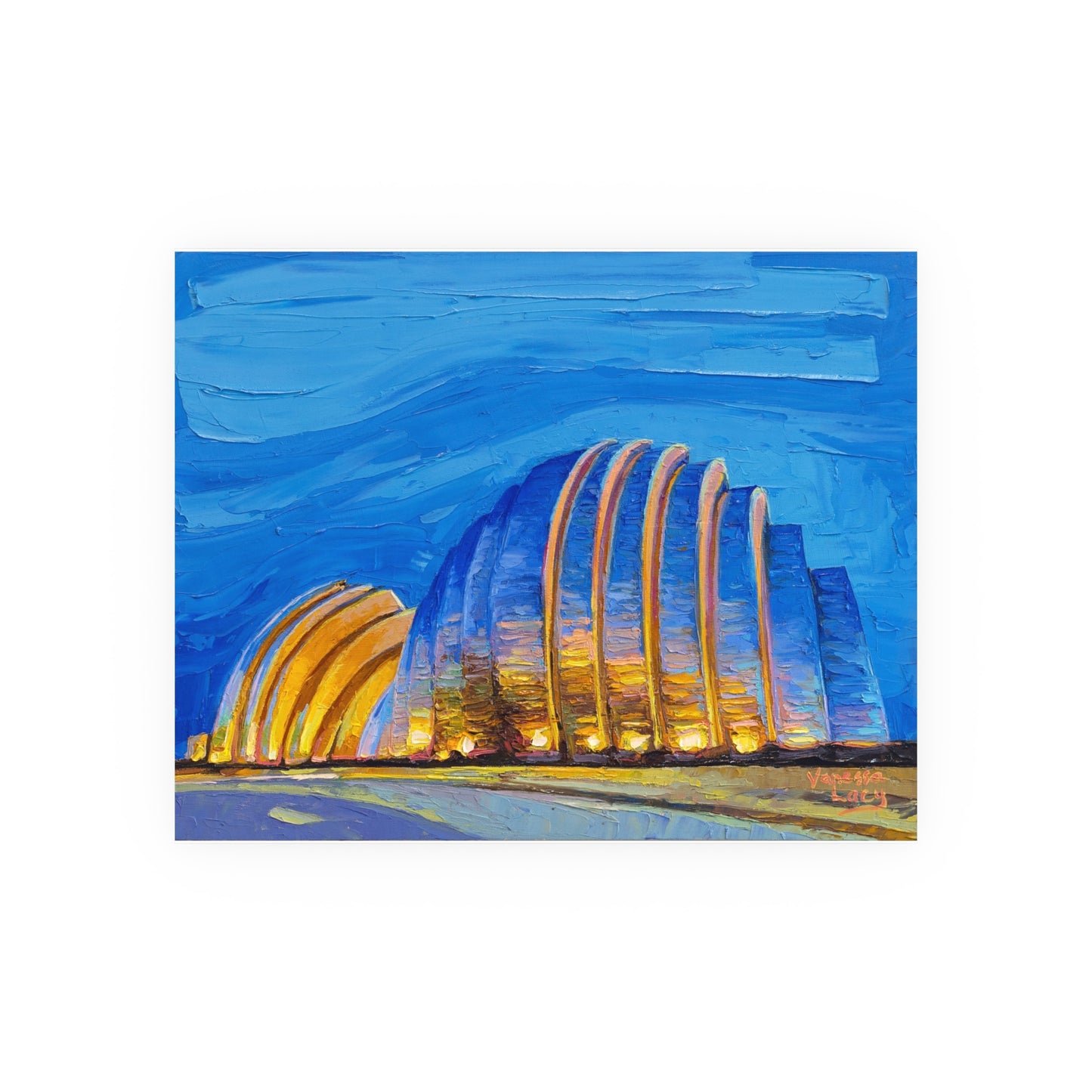 "Blue Kauffman" by Vanessa Lacy