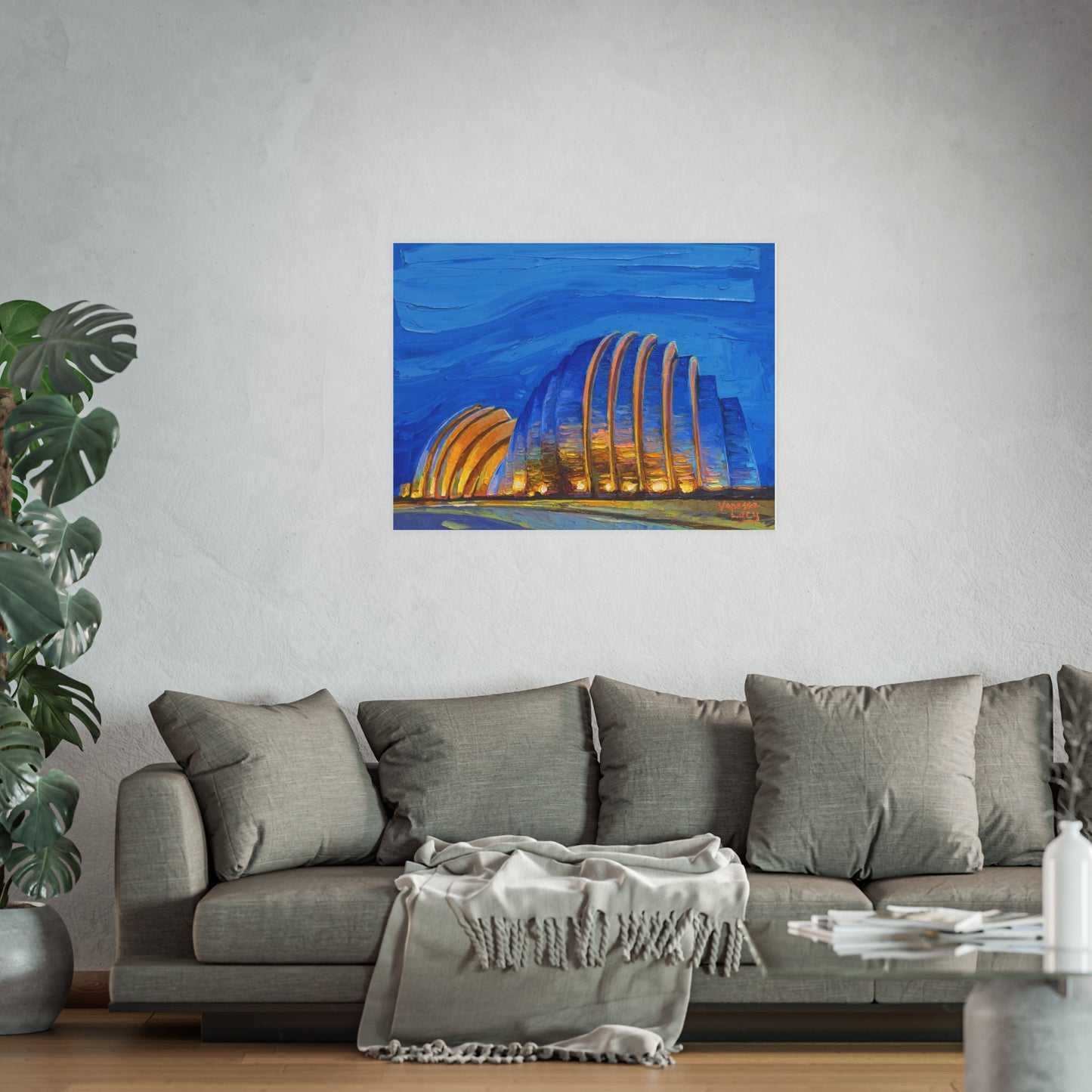 "Blue Kauffman" by Vanessa Lacy