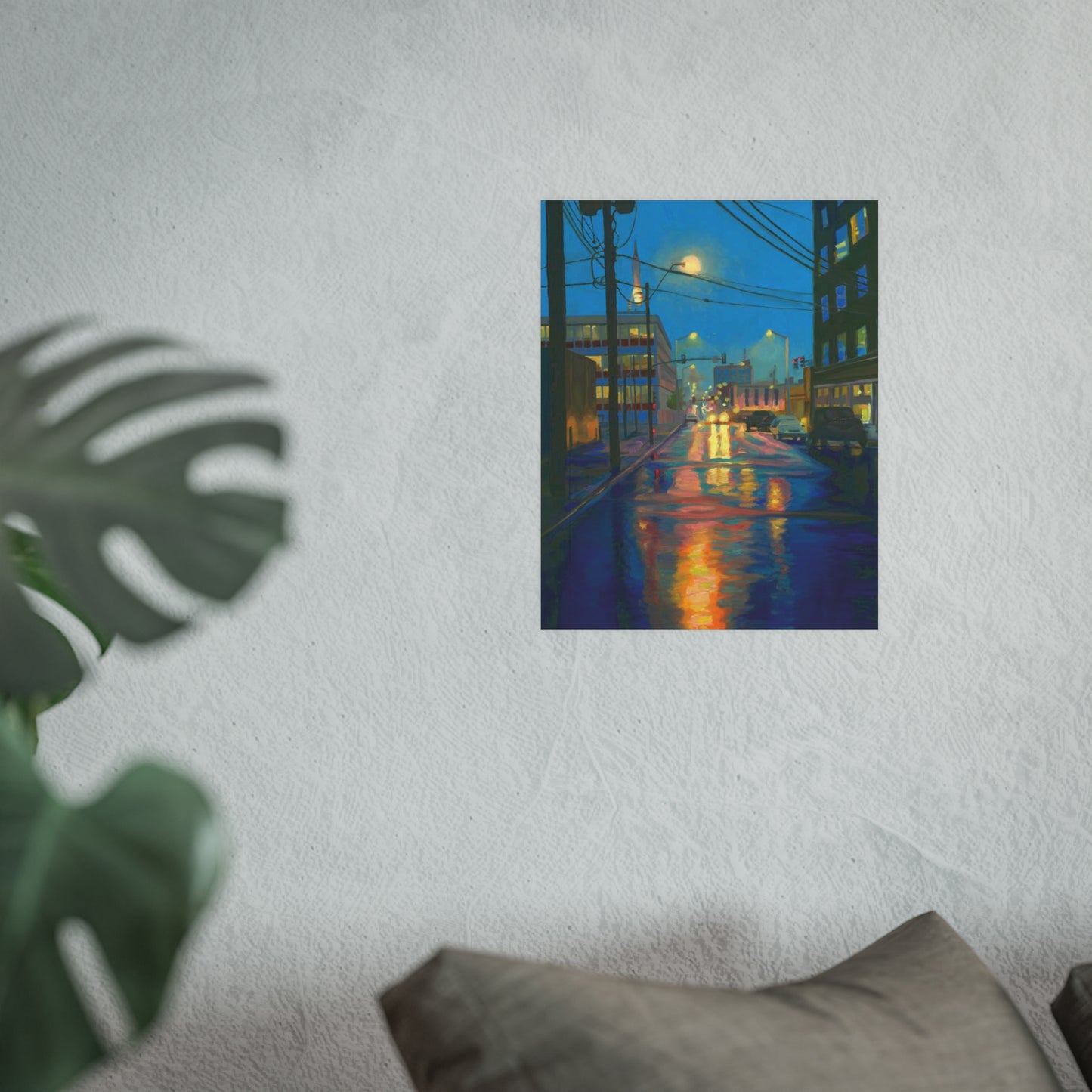 "Crossroads Wet Street" by Vanessa Lacy