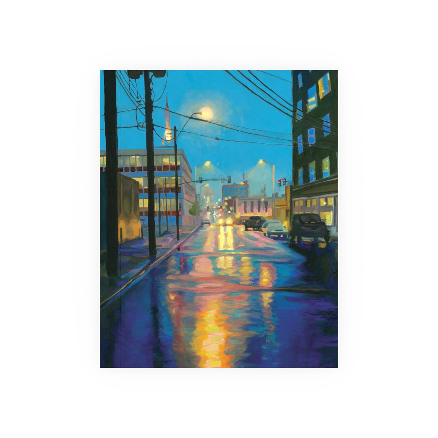 "Crossroads Wet Street" by Vanessa Lacy