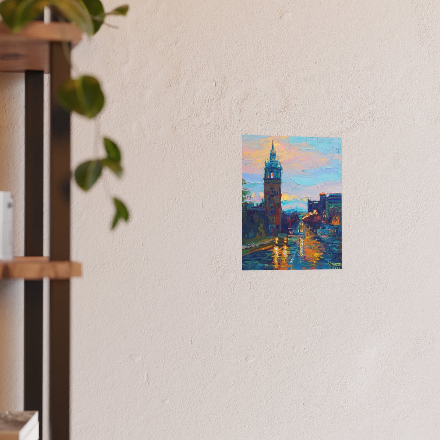 "Candied Plaza" art print by Vanessa Lacy