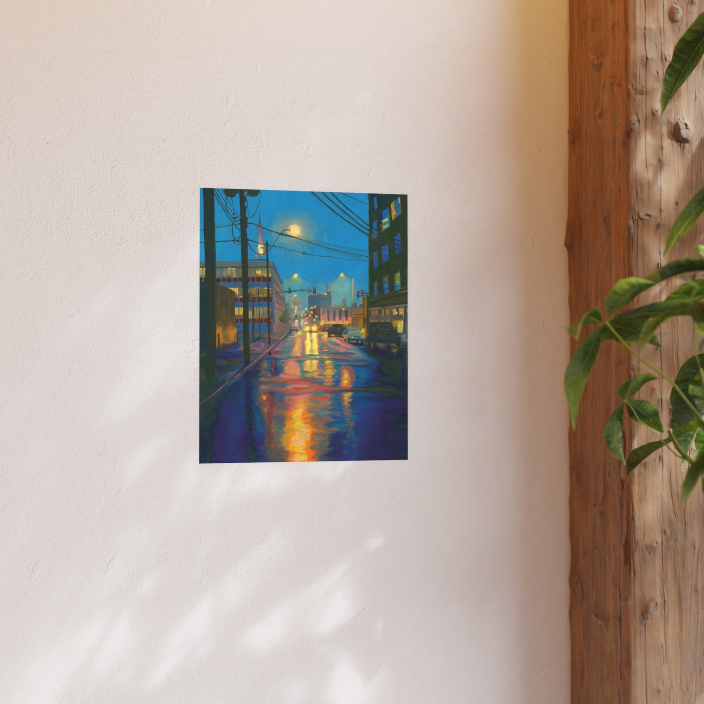 "Crossroads Wet Street" by Vanessa Lacy