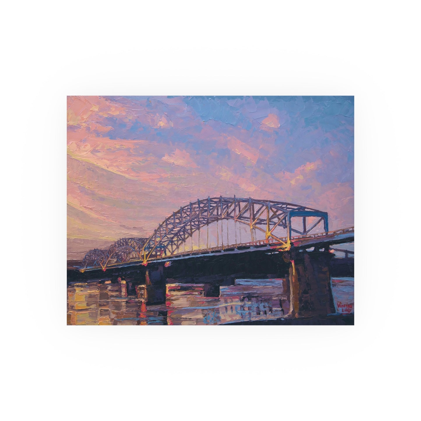 "Warm Broadway Bridge"" by Vanessa Lacy