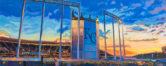 "Royal Hour" Original Oil Painting by Vanessa Lacy