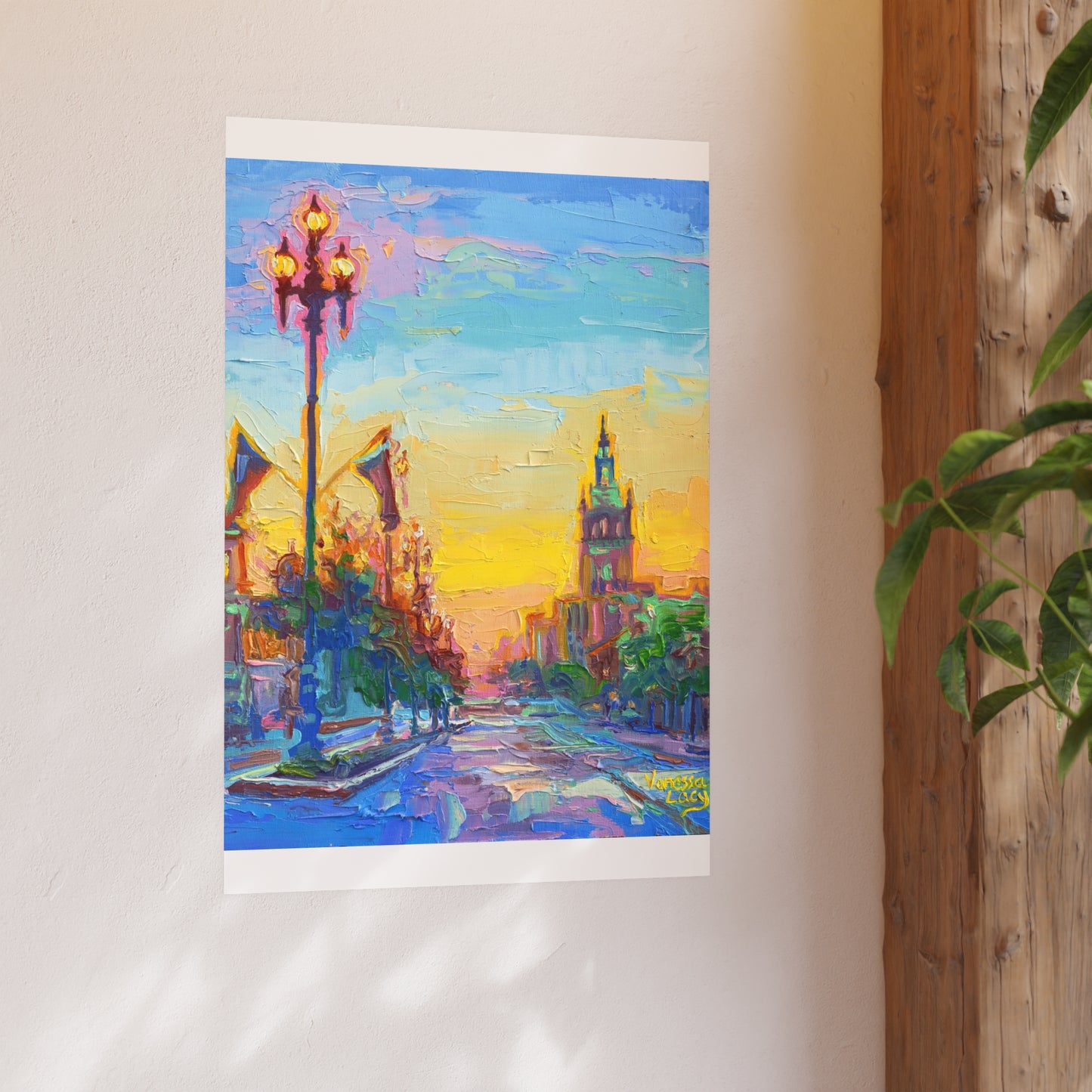 "Plaza Lanterns" by Vanessa Lacy