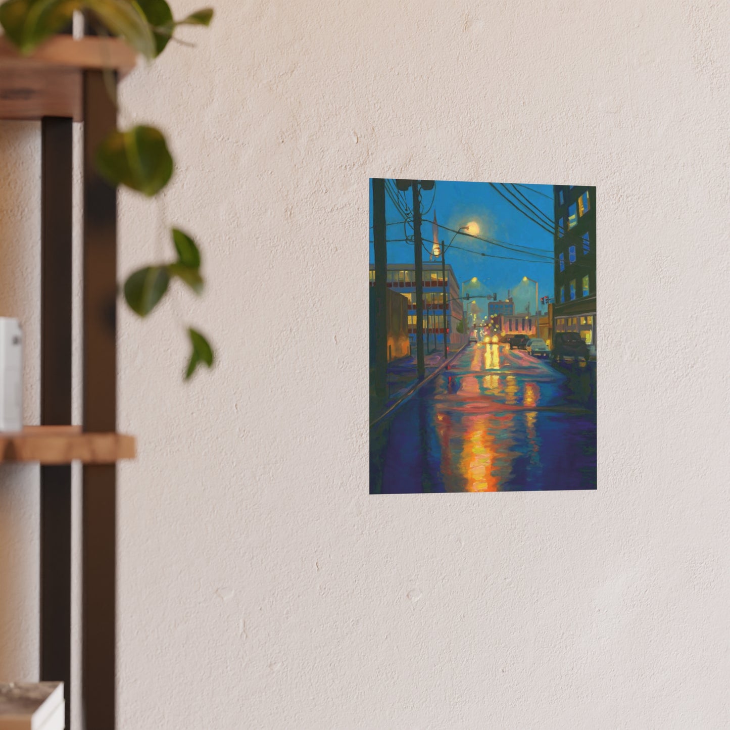 "Crossroads Wet Street" by Vanessa Lacy