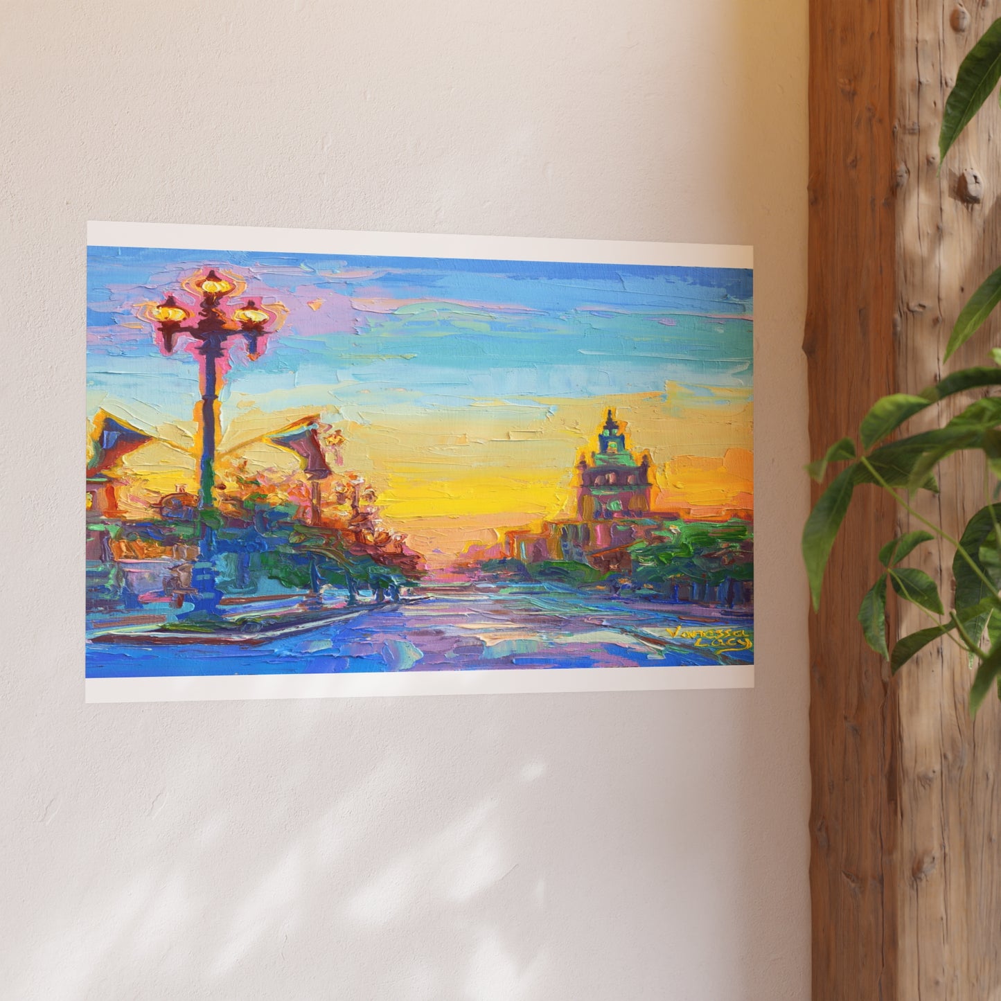 "Plaza Lanterns" by Vanessa Lacy