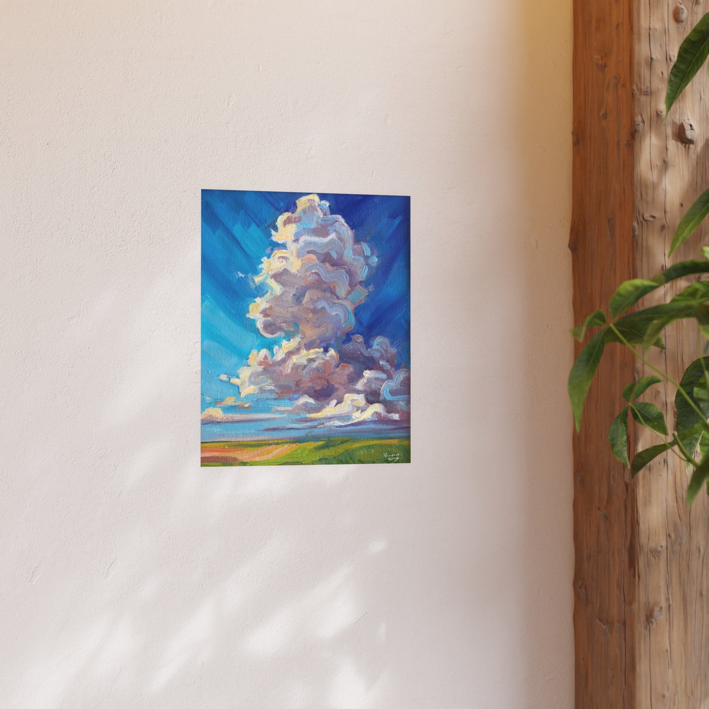 "Cloud Tower"" Art Print by Vanessa Lacy