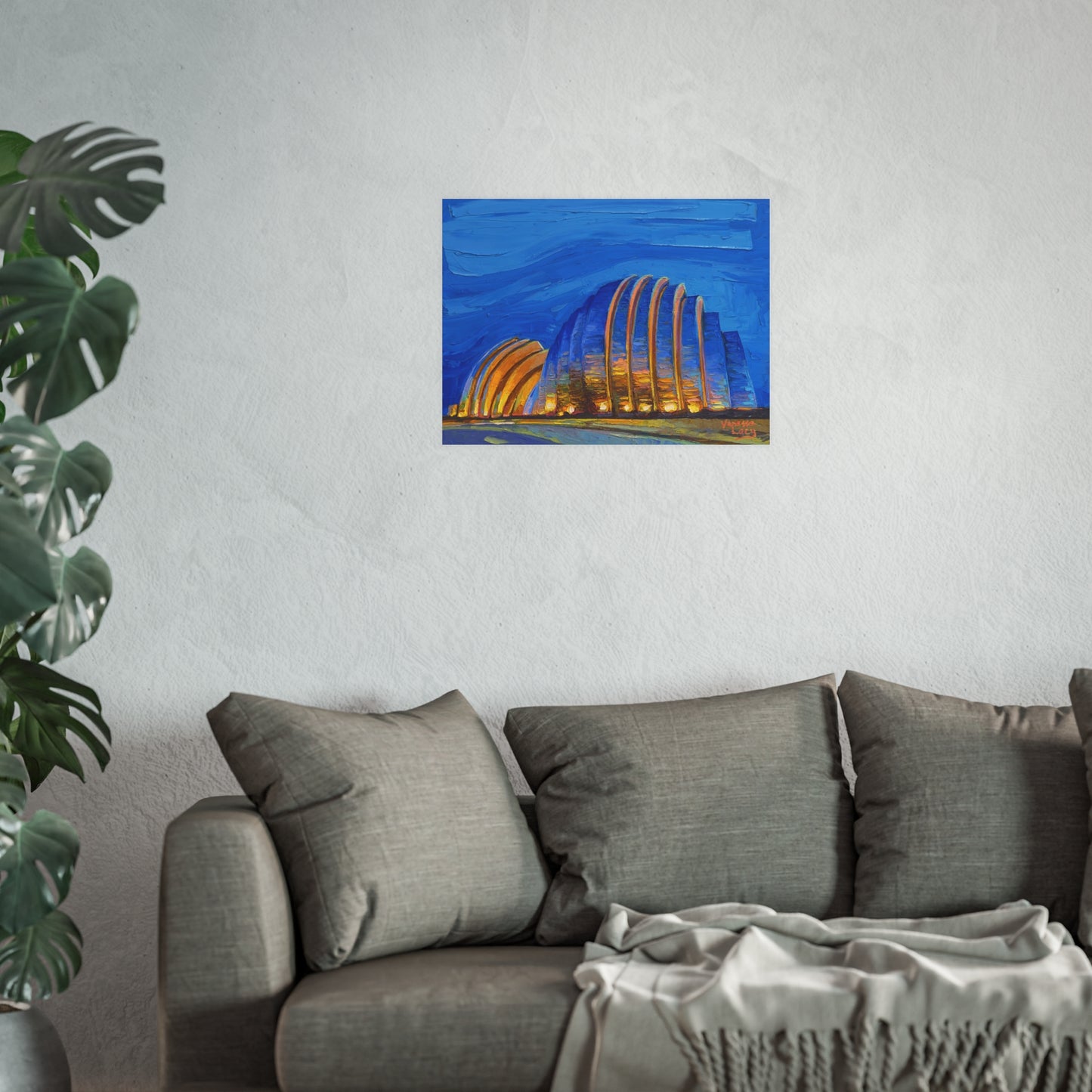 "Blue Kauffman" by Vanessa Lacy