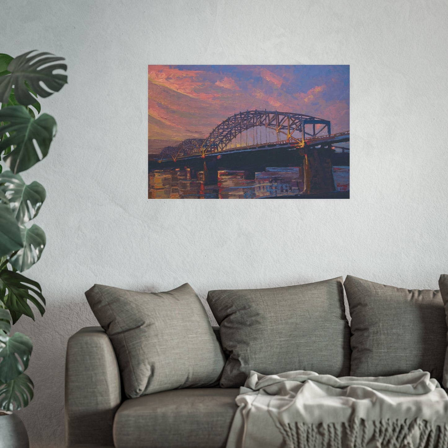 "Warm Broadway Bridge"" by Vanessa Lacy