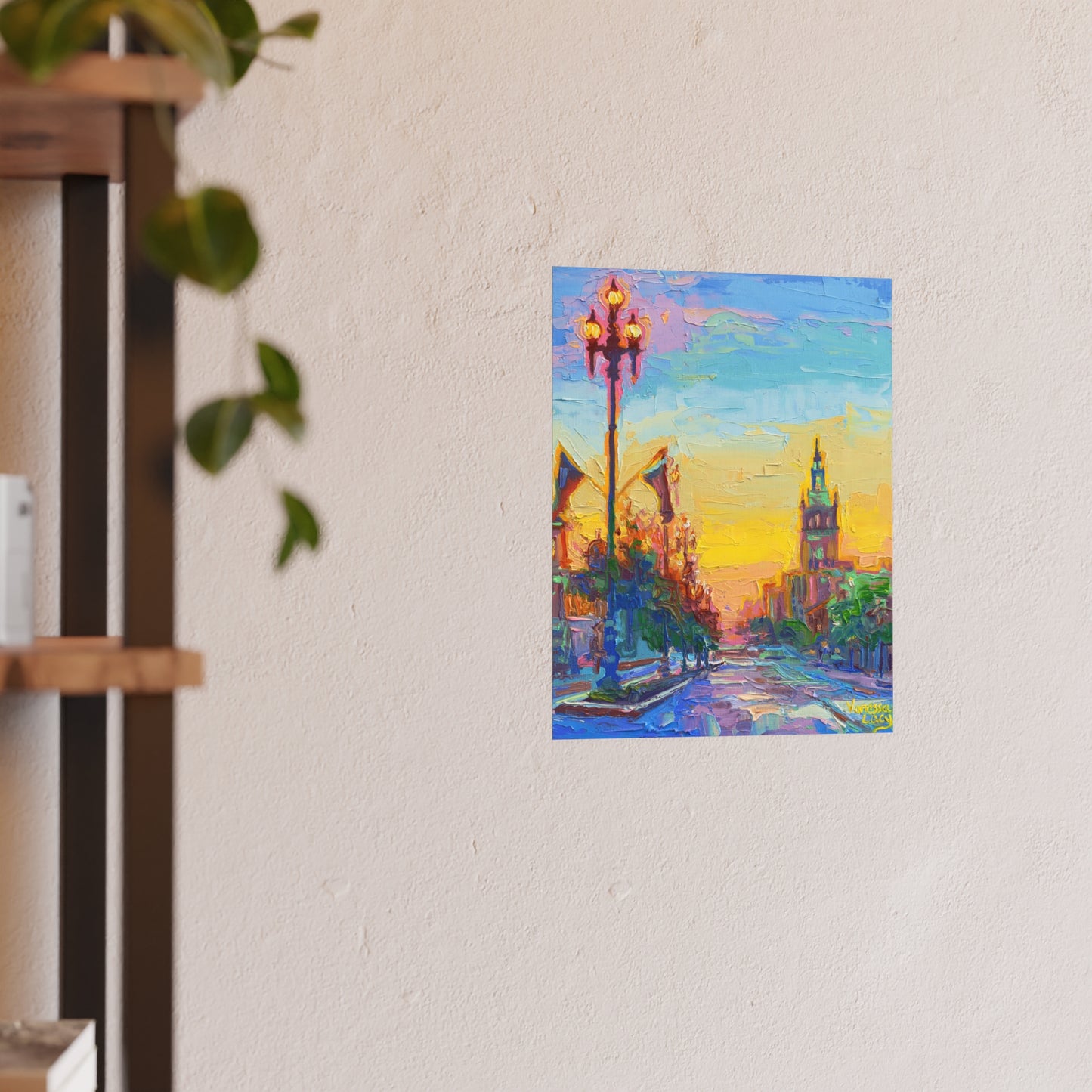"Plaza Lanterns" by Vanessa Lacy