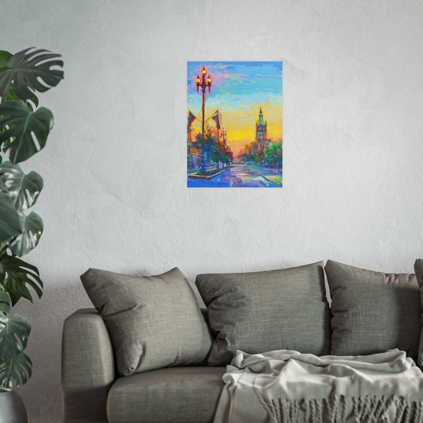 "Plaza Lanterns" by Vanessa Lacy