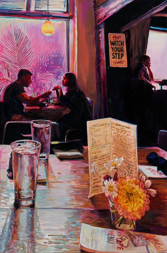 "Feast or Famine" Original Painting by Vanessa Lacy