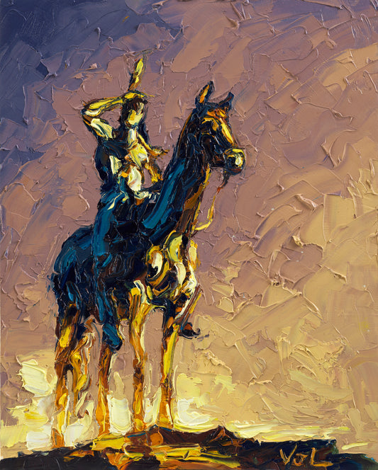 "Scout Demo 1" Original Painting by Vanessa Lacy