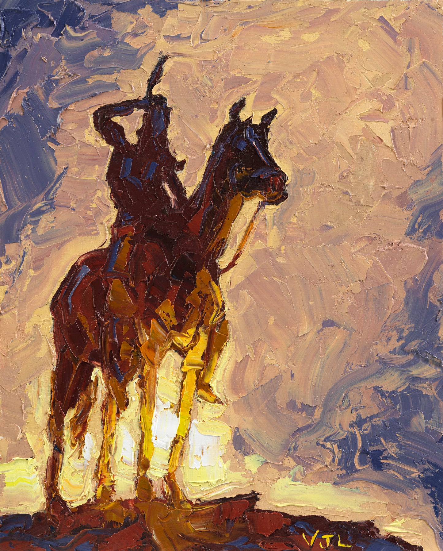 "Scout Demo 2" Original Painting by Vanessa Lacy